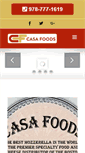 Mobile Screenshot of casafoods.com